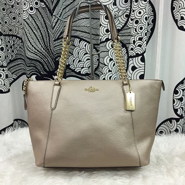 Coach ava chain tote review shop