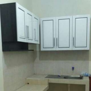 Lemari gantung dapur / Kitchen Set 6 Pintu uk : 136 cm
