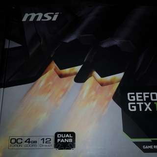 MSi GTX 1050 Ti 4GB OC ready