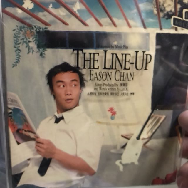 陳奕迅EASON CD VCD THE LINE-UP, 興趣及遊戲, 音樂、樂器& 配件