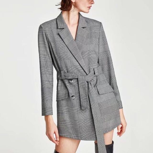 blazer playsuit zara