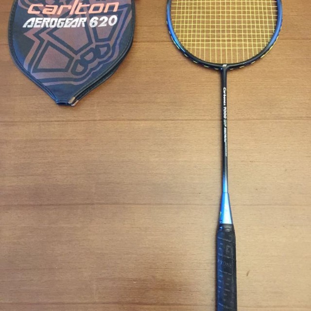 Badminton Racket second hand, Sports Equipment, Sports & Games, Racket & Ball Sports on Carousell