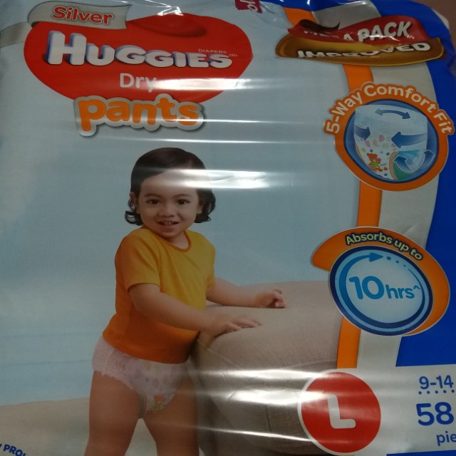 Brand new Huggies pant style diapers 64 pieces, Babies & Kids, Babies
