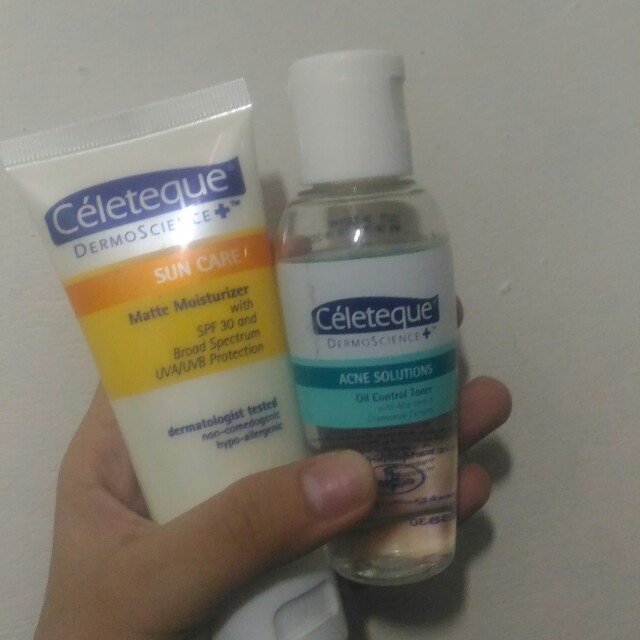 celeteque oil control toner
