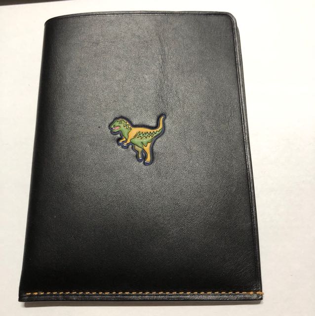 Coach children Dinosaur Passport Holder 