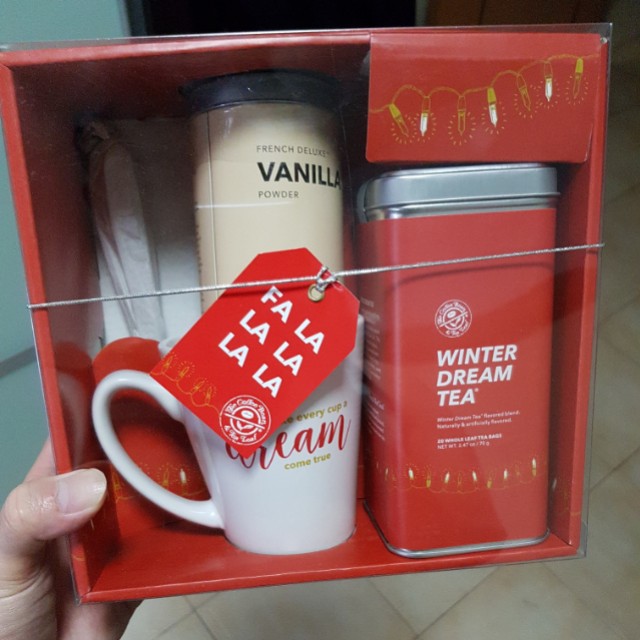 Coffee Bean Winter Dream Tea Latte Set Food Drinks Beverages On Carousell