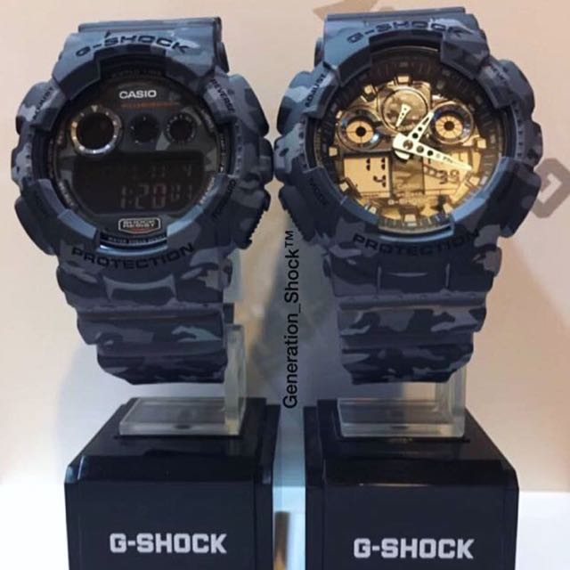 New Couple Set Gshock Unisex Diver Sports Watch 100 Original Authentic Casio G Shock Ga 100cm 8a Gd 120cm 8 Gd 120 Ga 100 Series Luxury Watches On Carousell