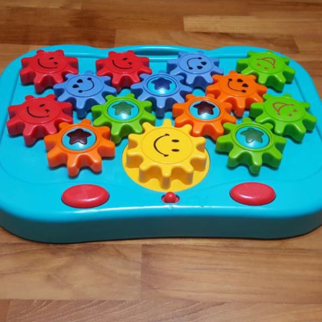 Elc Spinning Gears And Cogs Toy Babies Kids Toys Walkers On Carousell