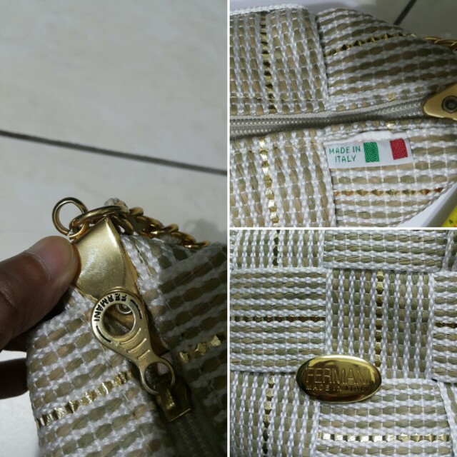 Fermani hand made hand bag. Made in italy, Women's Fashion, Bags