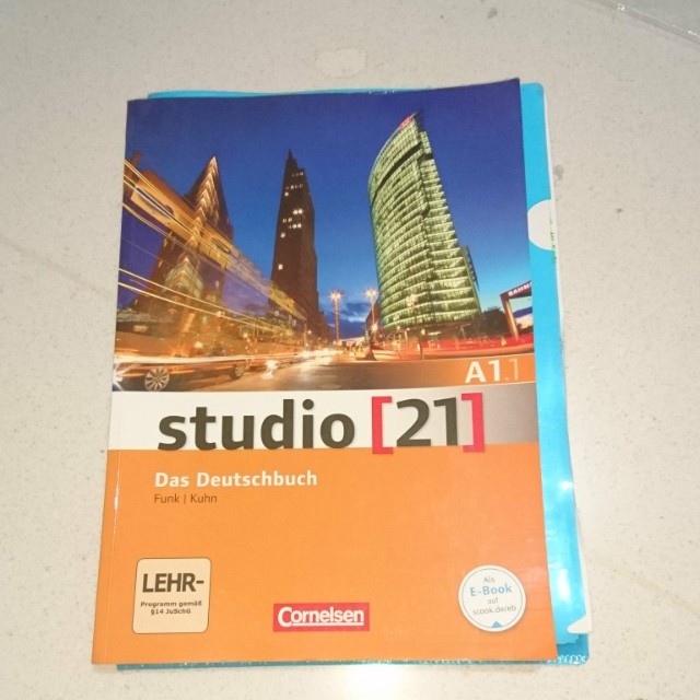 German Textbook Studio 21 A1 1 Das Deutschbuch Cd Included Extra Notes From My German Course 4th Pic Books Stationery Textbooks On Carousell