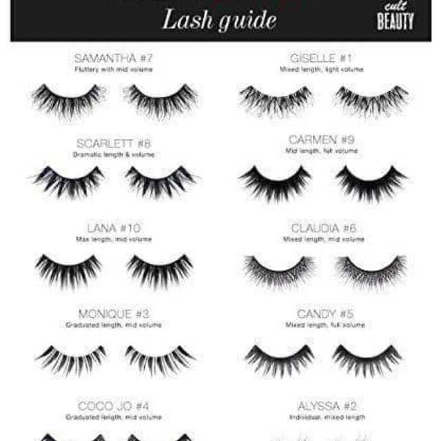Huda Beauty Lashes Beauty Personal Care Face Makeup On Carousell