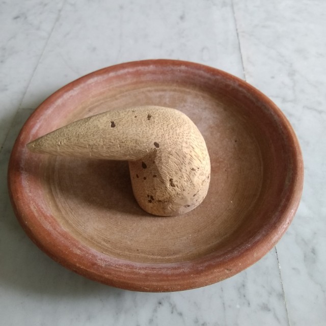 Indonesian Traditional Mortar Pestle Tv Home Appliances Kitchen Appliances Other Kitchen Appliances On Carousell