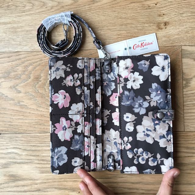 Cath kidston phone best sale wallet with wristlet