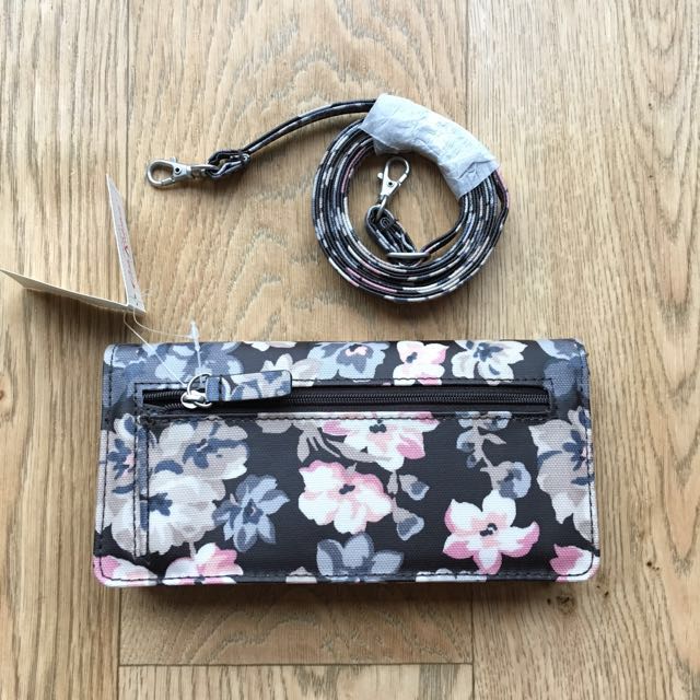 ready stock Cath Kidston phone purse wallet with long strap