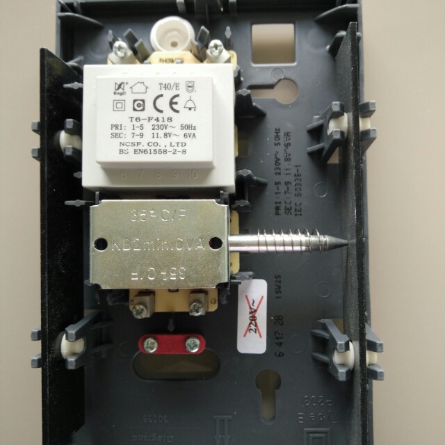 Legrand Lido Doorbell 641728, Furniture & Home Living, Lighting & Fans