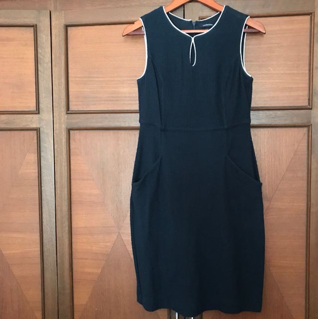Navy Blue Dress Lands End Women S Fashion Clothes Dresses