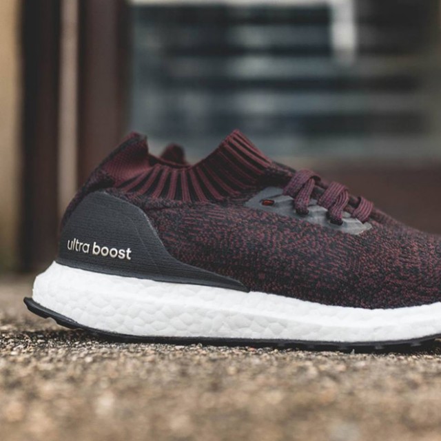Ultra boost uncaged maroon cheap