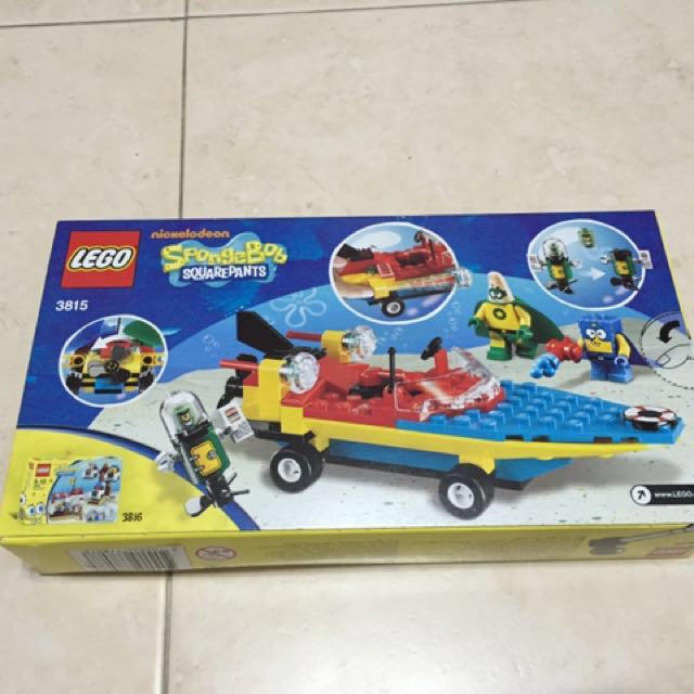 REDUCED Lego 3815 SpongeBob SquarePants Heroic Heroes of The Deep Hobbies Toys Toys Games on Carousell