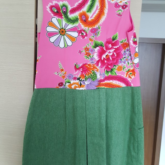 Tong Tong Modern Twist Cheongsam Taiwan Traditional Fabric, Women's