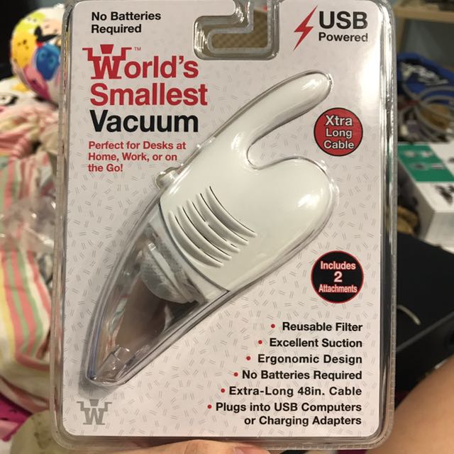 Usb Powered Desk Vacuum Electronics Others On Carousell