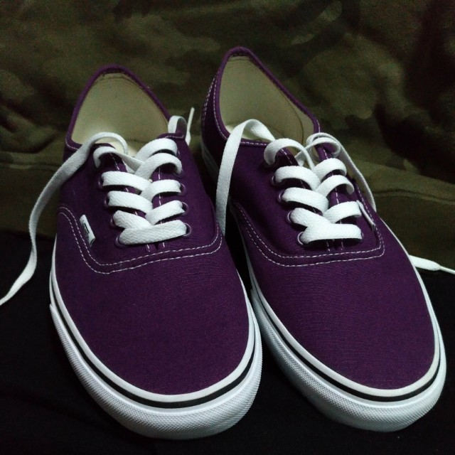 Purple vans classic sale
