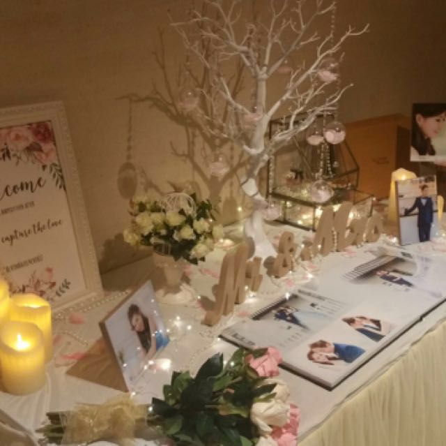 Wedding Photo Album Reception Table Decor Design Craft Others