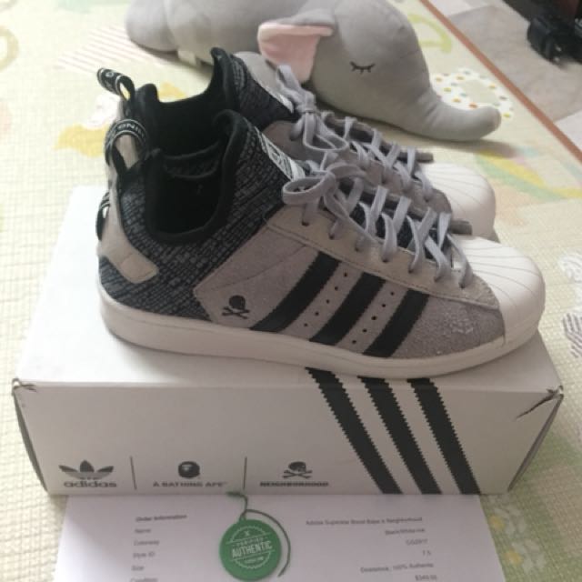 Superstar boost nh sales bape