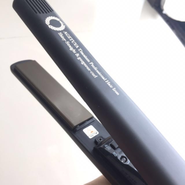 Agetuya Titanium Profesional Hair Iron Barang Yang Dicari di Carousell