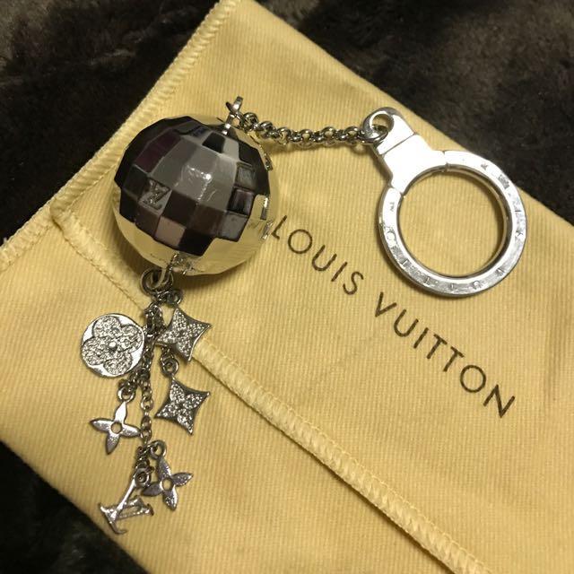 Preloved Louis Vuitton Discoball Tassel Bag Charm 210 082323
