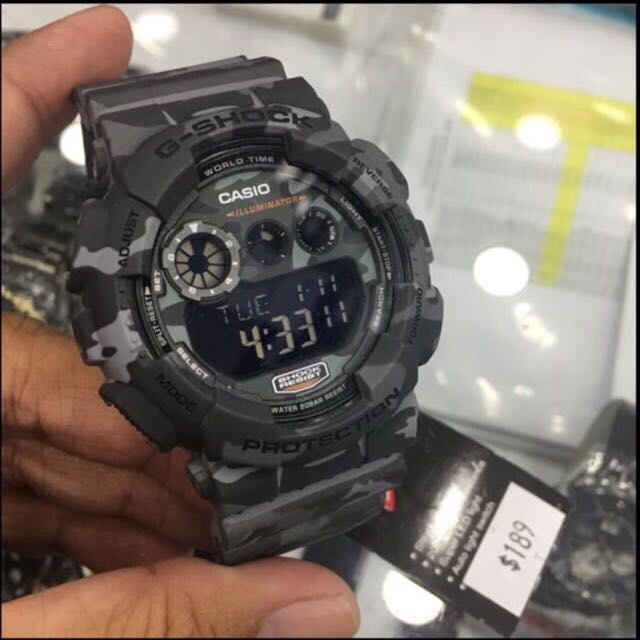G shock top military grey