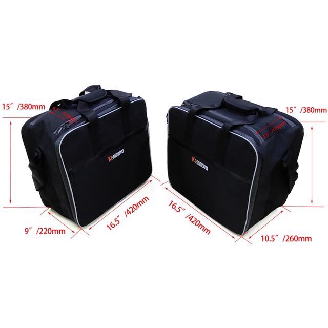 motorcycle pannier inner bags