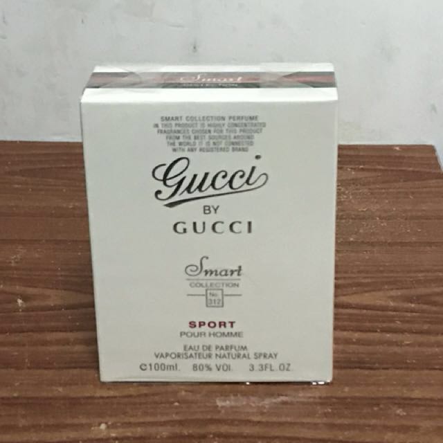 Brand New Gucci Perfume Smart Collection No. 312 100ml for Men