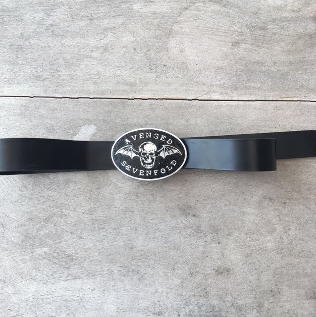 Buckle Belt Avenged Sevenfold A7X 