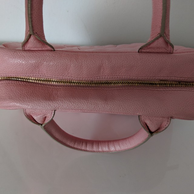 Chanel Mini Bowling Bag - Pink Crossbody Bags, Handbags - CHA703638