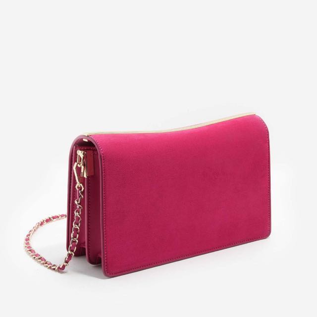 Charles Keith Chain Sling Bag Women S Fashion Bags Wallets On Carousell