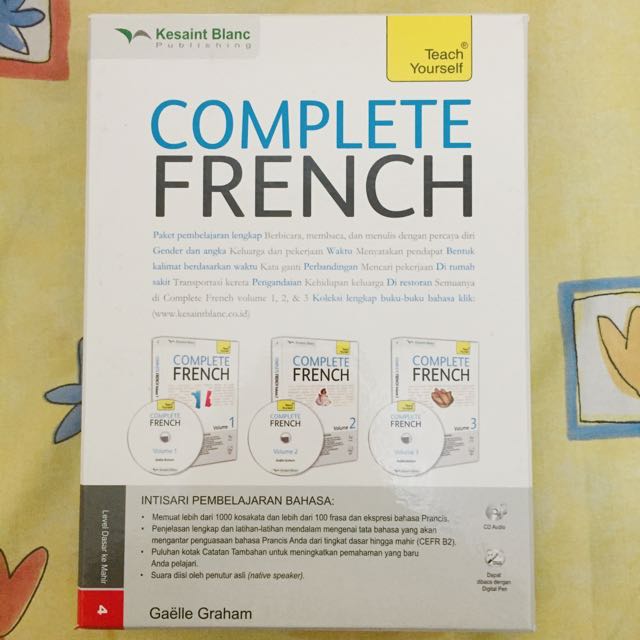 Complete French Buku Bahasa Perancis Buku Alat Tulis Buku Pelajaran Di Carousell