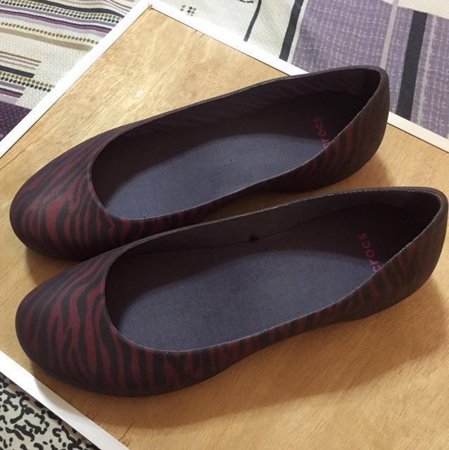 crocs zebra print