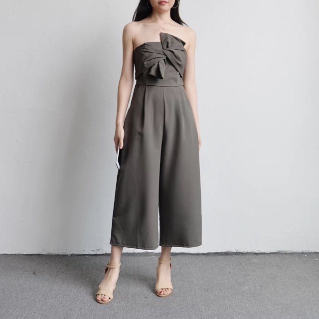 khaki jumpsuit outfit