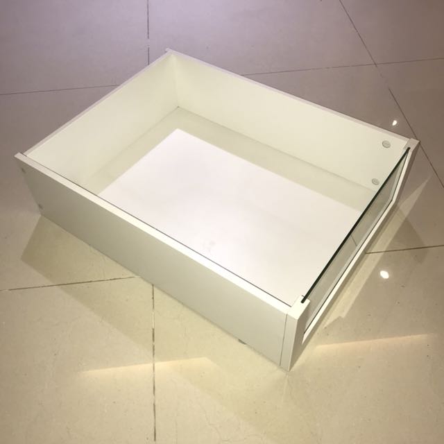 Drawer With Glass Front 50cm Ikea Pax Komplement Furniture