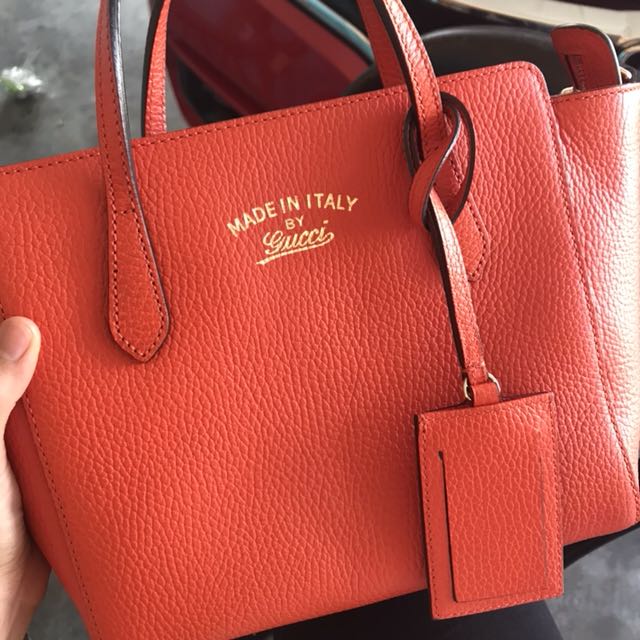 Gucci swing tote mini deals