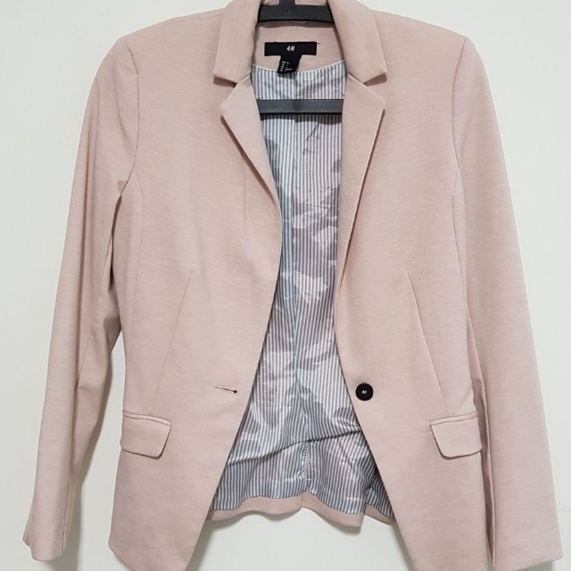 pale pink blazer