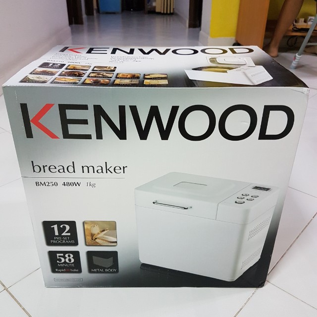 Brand New Kenwood Bread Maker Bm250 Home Appliances On Carousell
