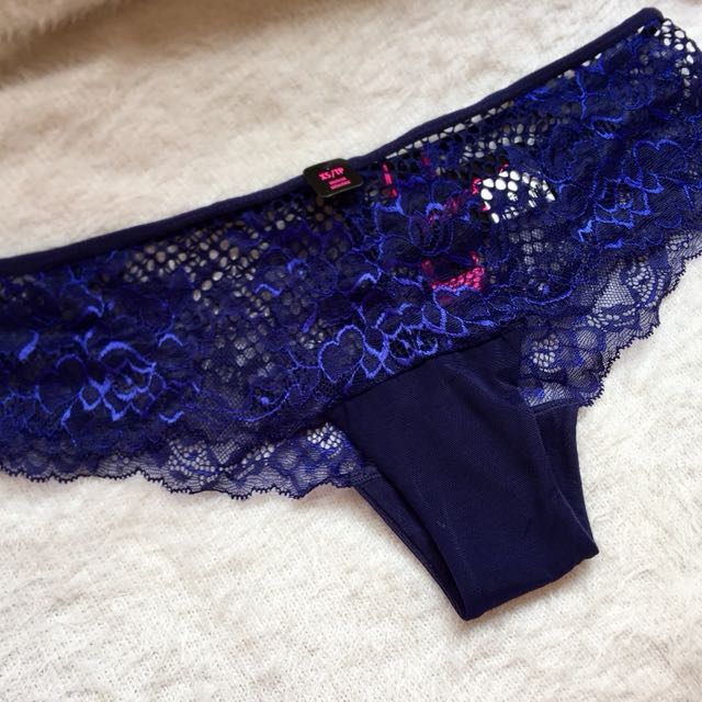lace blue panties