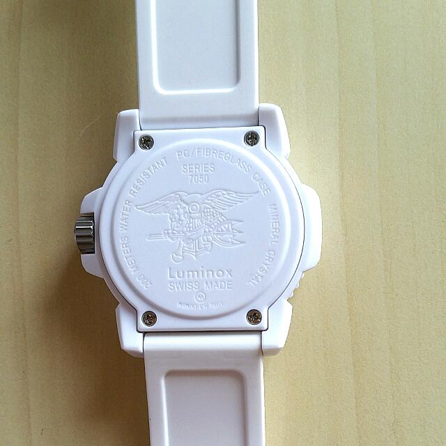 Luminox Navy Seal Colormark White Luxury Watches on Carousell