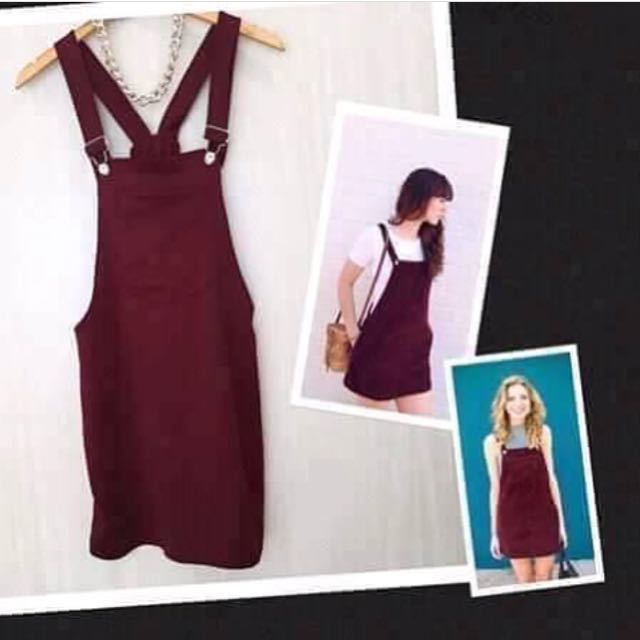 Maroon jumper skirt 2025