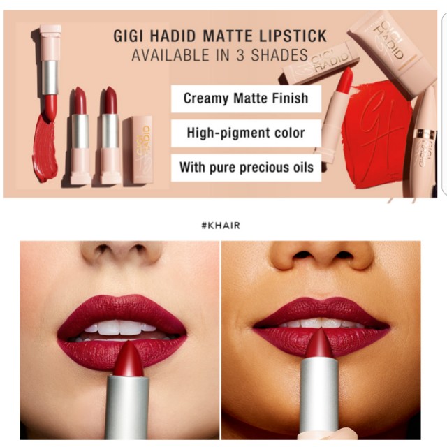 Maybelline X Gigi Hadid Collection Matte Lipstick 39g Khair