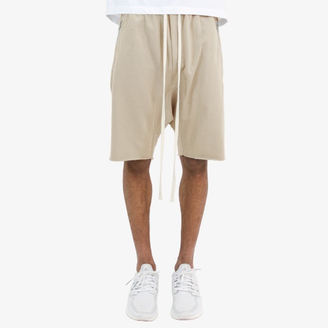 mnml lax sweatshorts tan size S, Men's 
