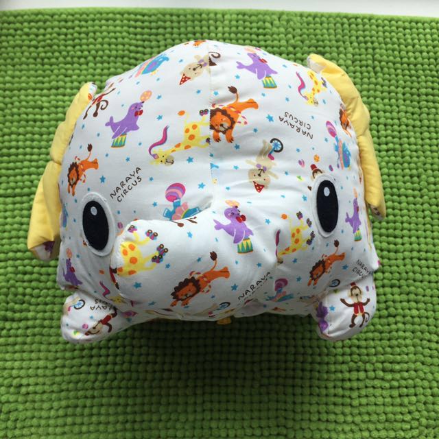 Elephant pillow shop with blanket