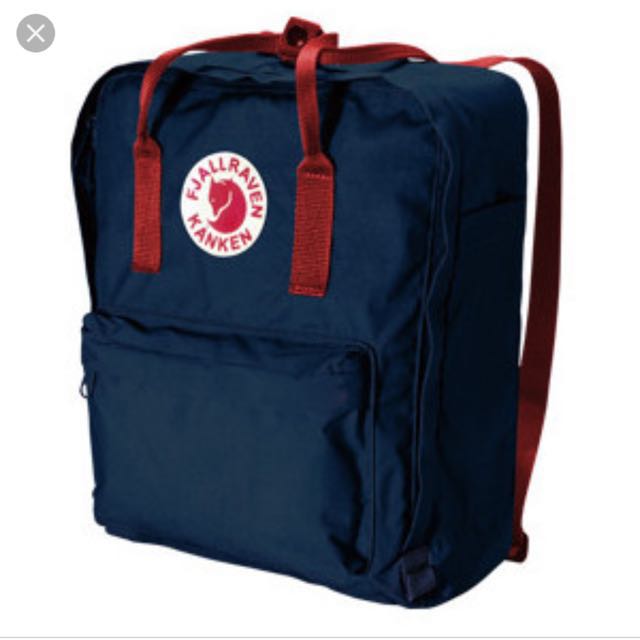 Bright red kanken hot sale