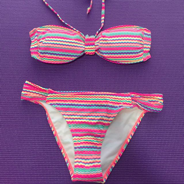 Neon Swimsuit, Women's Fashion, Swimwear, Bikinis & Swimsuits on Carousell